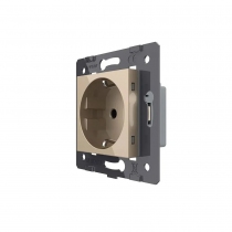 Модуль розетки электрической  с зажимом