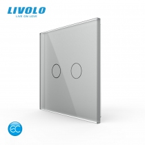 Беспроводной Сенсорный двухлинейный выключатель/ПУЛЬТ  Livolo EC
